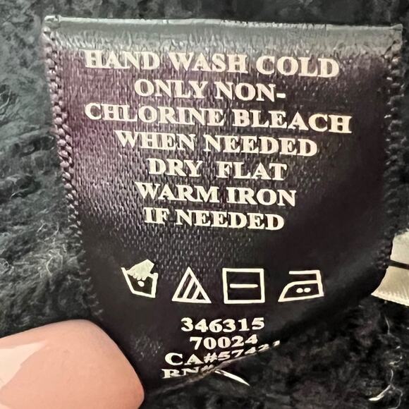 Ann Taylor Black & Silver Wool Blend Chunky Knit Tweed Blazer Jacket Size Small - Picture 12 of 12